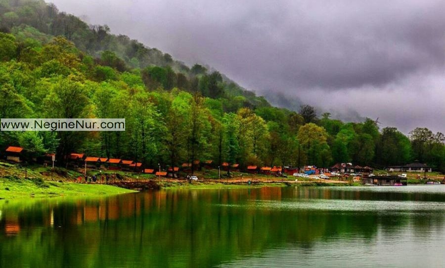 منظره ای زیبا و دیدنی از جاذبه های گردشگری نوشهر
